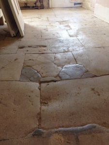 old stone floor