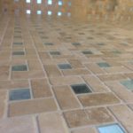 travertine mosaic