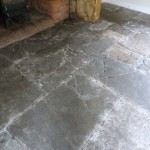 flagstone floor