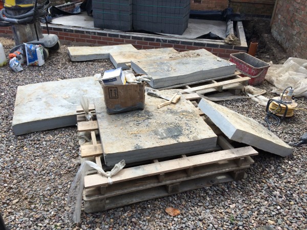 Blue Lias Flagstone Restoration