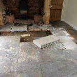 flagstone floor