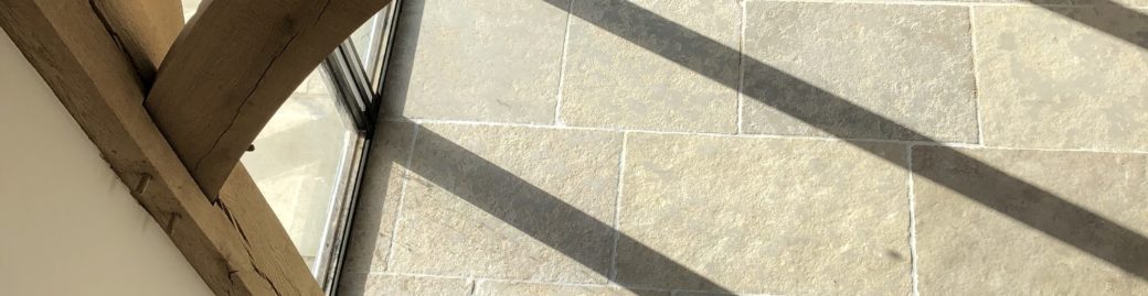 random length stone floor